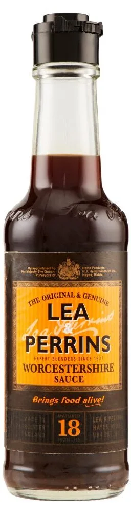 Bottiglia di salsa Worcestershire Lea & Perrins