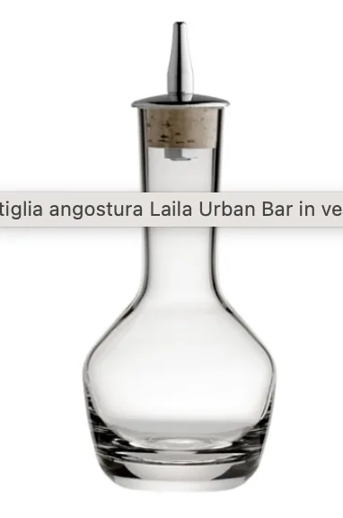 Dash bottle neutra in vetro con beccuccio dosatore