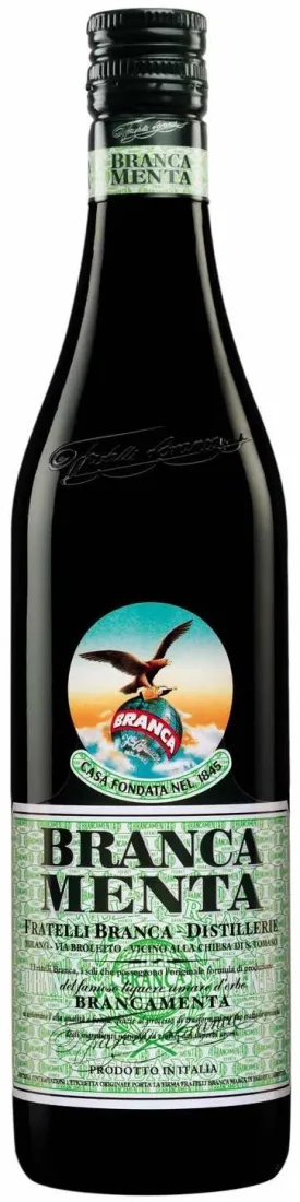 Una bottiglia di Brancamenta!
