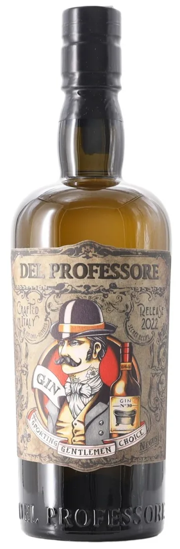 una bottiglia di gin del professore, bathtub gin, compound gin