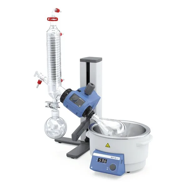 Evaporatore rotante IKA RV3 V, modello entry level con sollevamento manuale