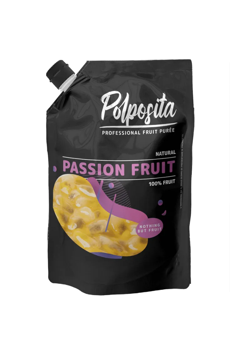 Confezione di purea Polposita Passion Fruit 100% frutta