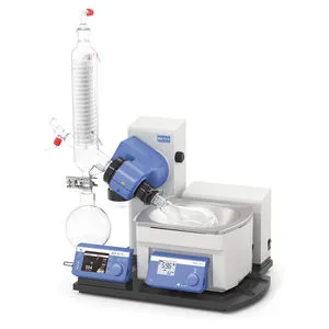 Evaporatore rotante da laboratorio con pallone e bagno termostatico