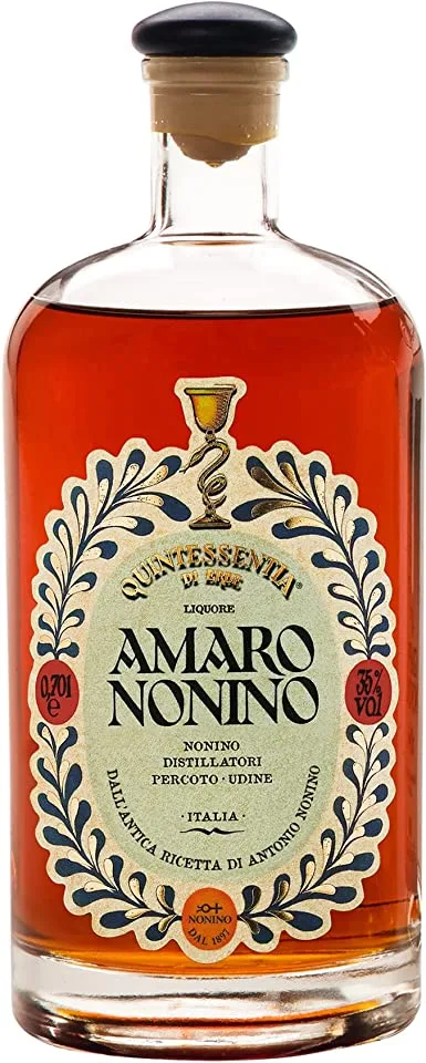 Una bottiglia di Amaro Nonino Quintessentia