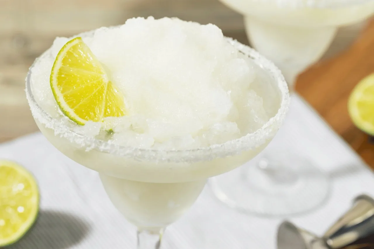 Un Margarita frozen con consistenza cremosa