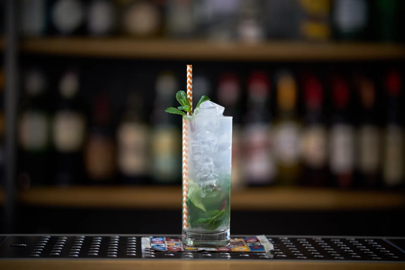 Mojito preparato al banco