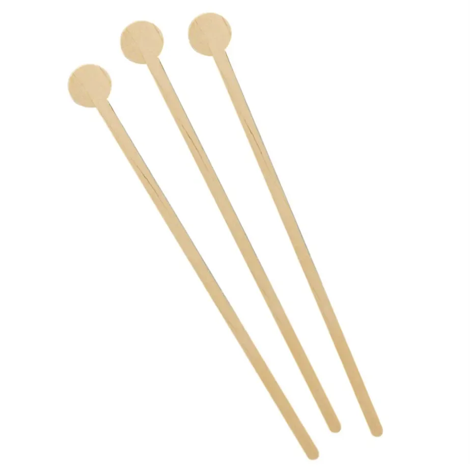 tre stirrer in bamboo per cocktail